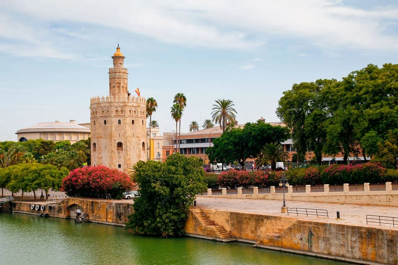Torre del oro by Guadalquivir